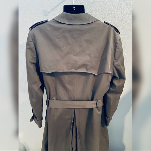 Christian Dior Le Connaisseur Trench Coat w/ Removable Wool Lining Size 42XL - Picture 8 of 11